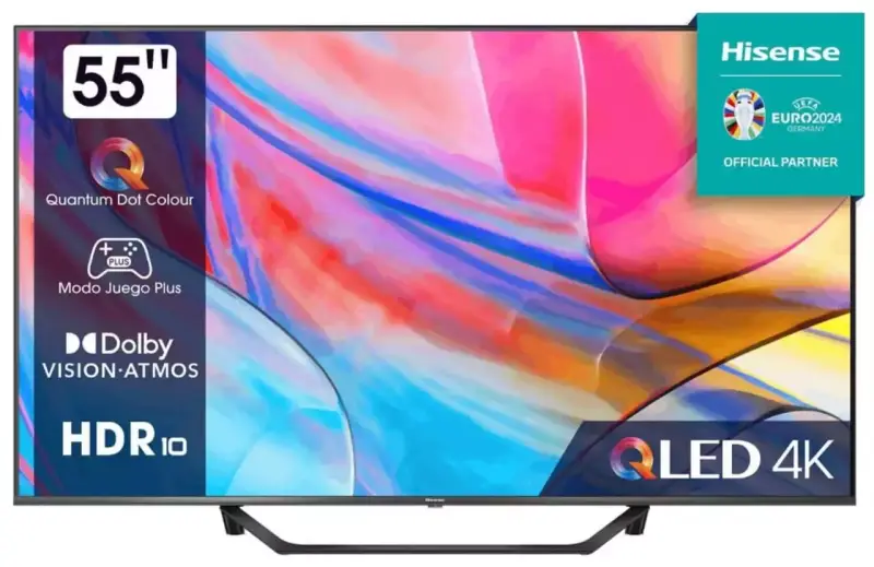SmartTV Hisense 55" QLED 4K UHD SmartTV Hisense 55" QLED 4K UHD