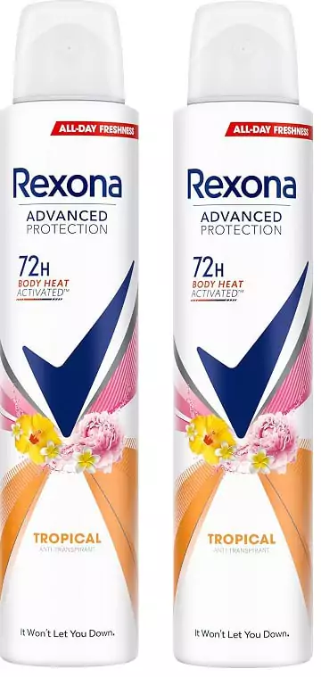 Desodorante aerosol mujer tropical Rexona 200ml Desodorante aerosol mujer tropical Rexona 200ml