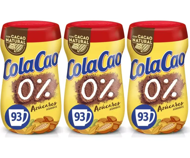 3x ColaCao 0% azúcar 700g 3x ColaCao 0% azúcar 700g