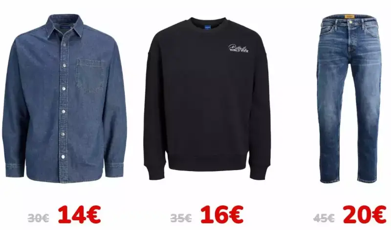 Hasta 50% Dto. + 20% EXTRA en Jack&Jones Hasta 50% Dto. + 20% EXTRA en Jack&Jones