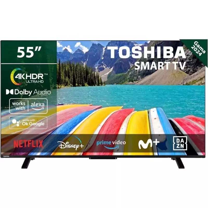Smart TV Toshiba UHD 4K 55" VIDAA Smart TV Toshiba UHD 4K 55" VIDAA