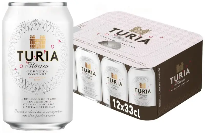 12x 33 cl Cerveza Tostada Turia Märzen 12x 33 cl Cerveza Tostada Turia Märzen