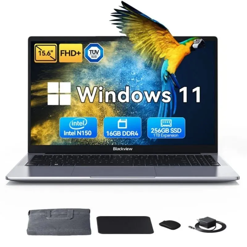 Portátil Huidun HiBook 6 15.6" Intel N150 16GB+256GB Portátil Huidun HiBook 6 15.6" Intel N150 16GB+256GB