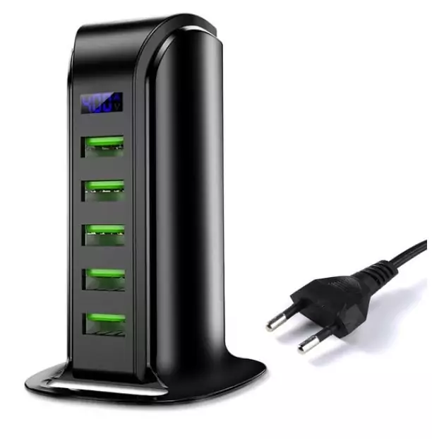 Cargador USB 5 puertos Cargador USB 5 puertos