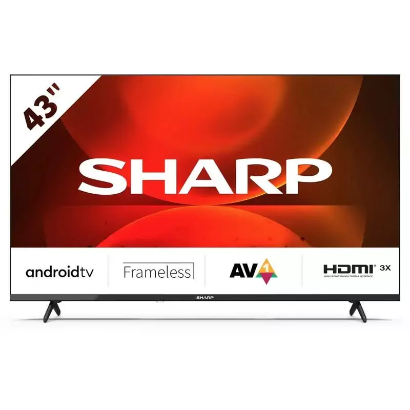 Smart TV 43" UHD 4K Sharp Smart TV 43" UHD 4K Sharp