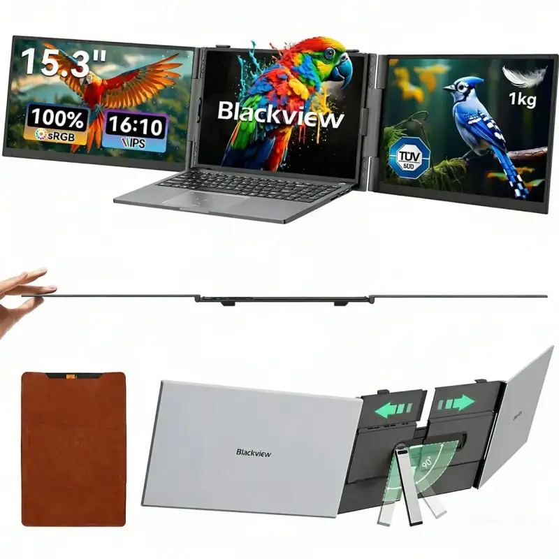Monitor portátil Blackview DCM8, 15,3" FHD Monitor portátil Blackview DCM8, 15,3" FHD