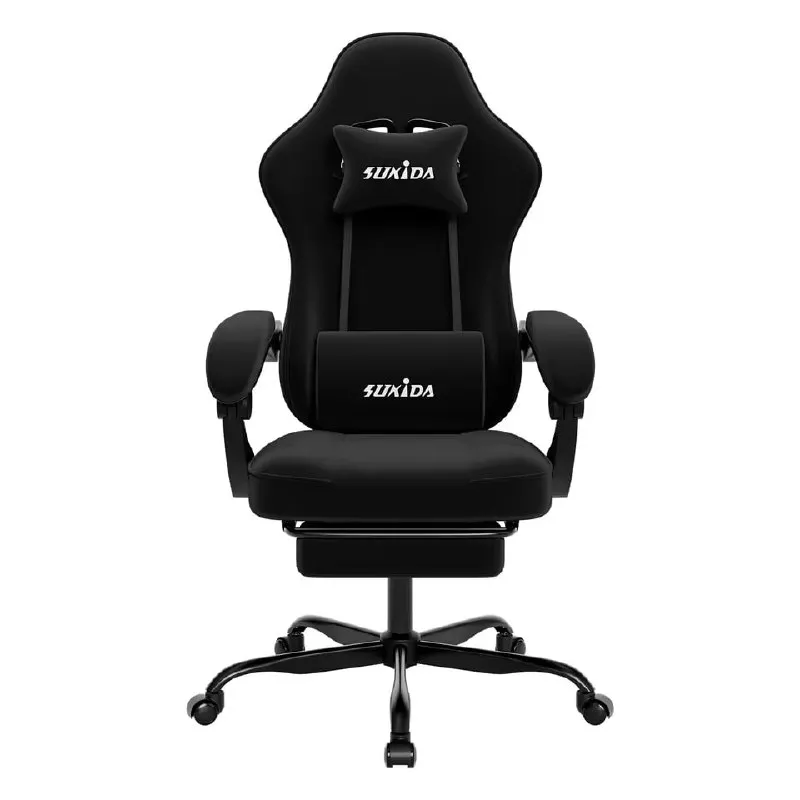Silla gaming con reposapiés Silla gaming con reposapiés