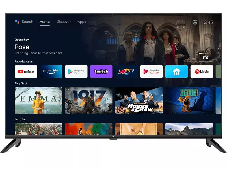 Smart TV OK 43" UHD 4K Smart TV OK 43" UHD 4K