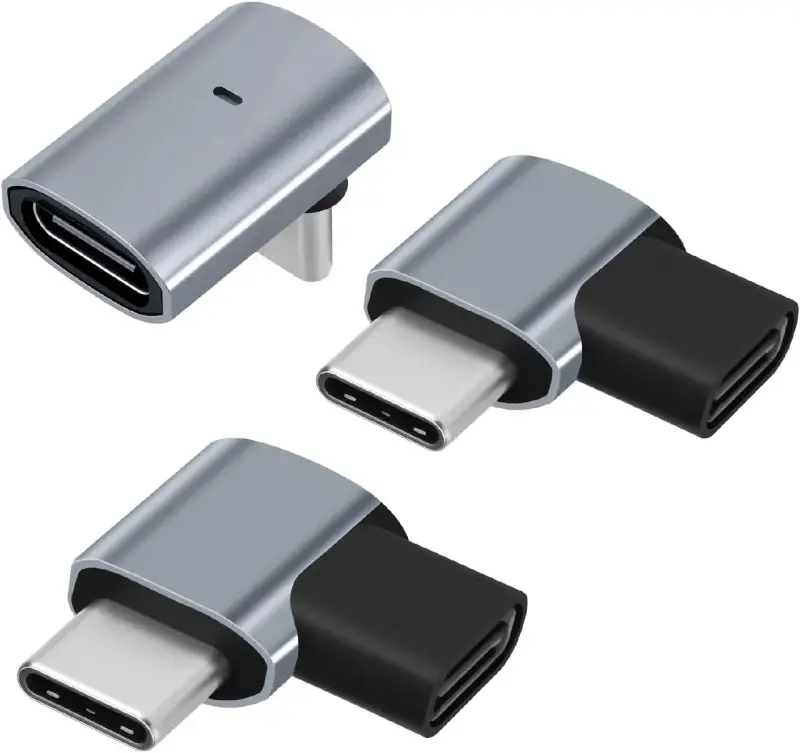 3 Adaptadores USB-C de 90º 3 Adaptadores USB-C de 90º