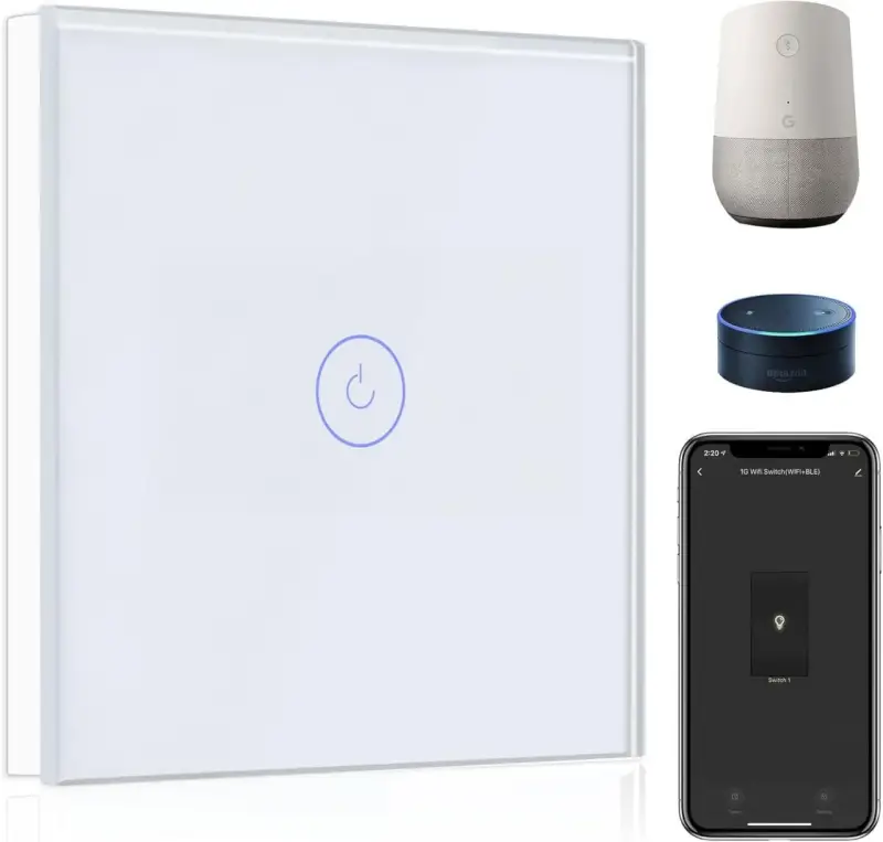 Interruptor de Pared WiFi Táctil BSEED Interruptor de Pared WiFi Táctil BSEED