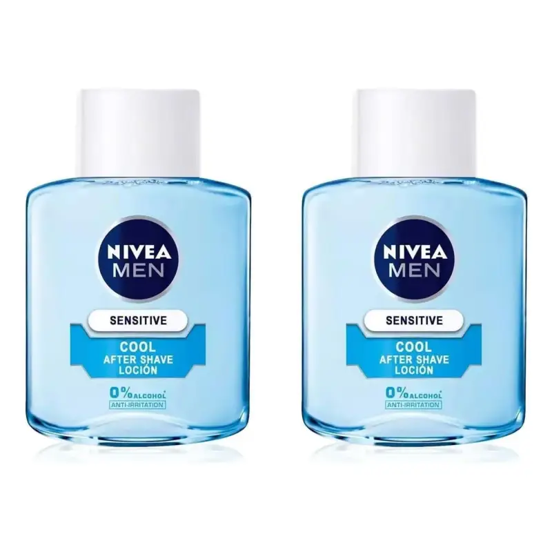 2 Loción After Shave Nivea Men Sensitive Cool 2 Loción After Shave Nivea Men Sensitive Cool