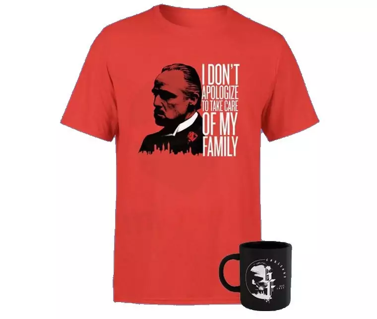 Camiseta + Taza El Padrino Camiseta + Taza El Padrino