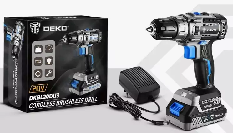 Taladro inalámbrico Deko 20V Taladro inalámbrico Deko 20V