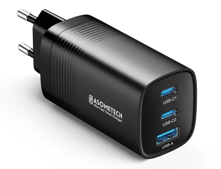 Cargador USB 65W GaN PD45W+QC3.0 Cargador USB 65W GaN PD45W+QC3.0