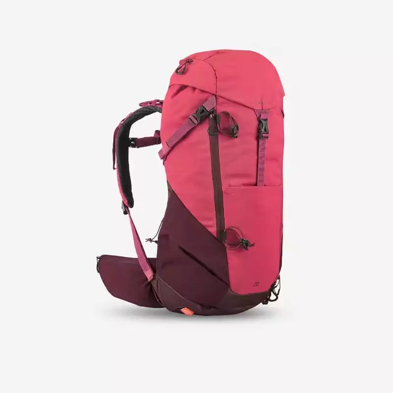 Mochila de montaña 20L funda impermeable Quechua Mochila de montaña 20L funda impermeable Quechua
