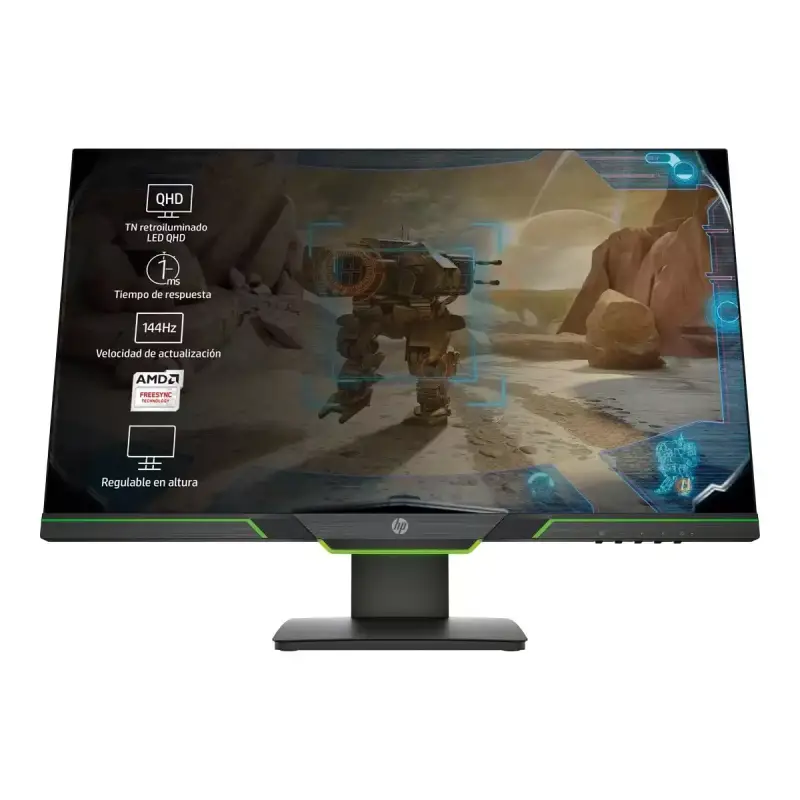 Monitor gaming HP 27" QHD FreeSync 144hz 1ms Monitor gaming HP 27" QHD FreeSync 144hz 1ms