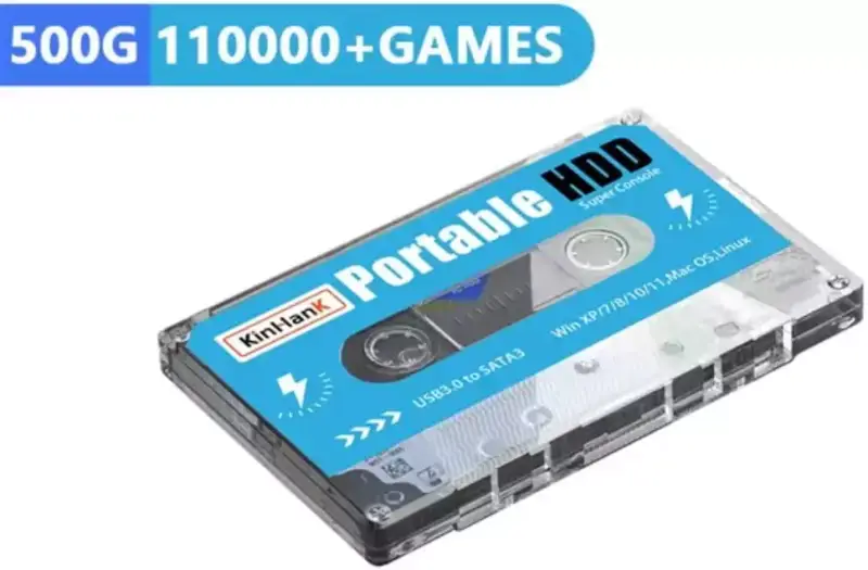 HDD Super Arcade Batocera 500GB 10000 Juegos + 70 Emuladores HDD Super Arcade Batocera 500GB 10000 Juegos + 70 Emuladores