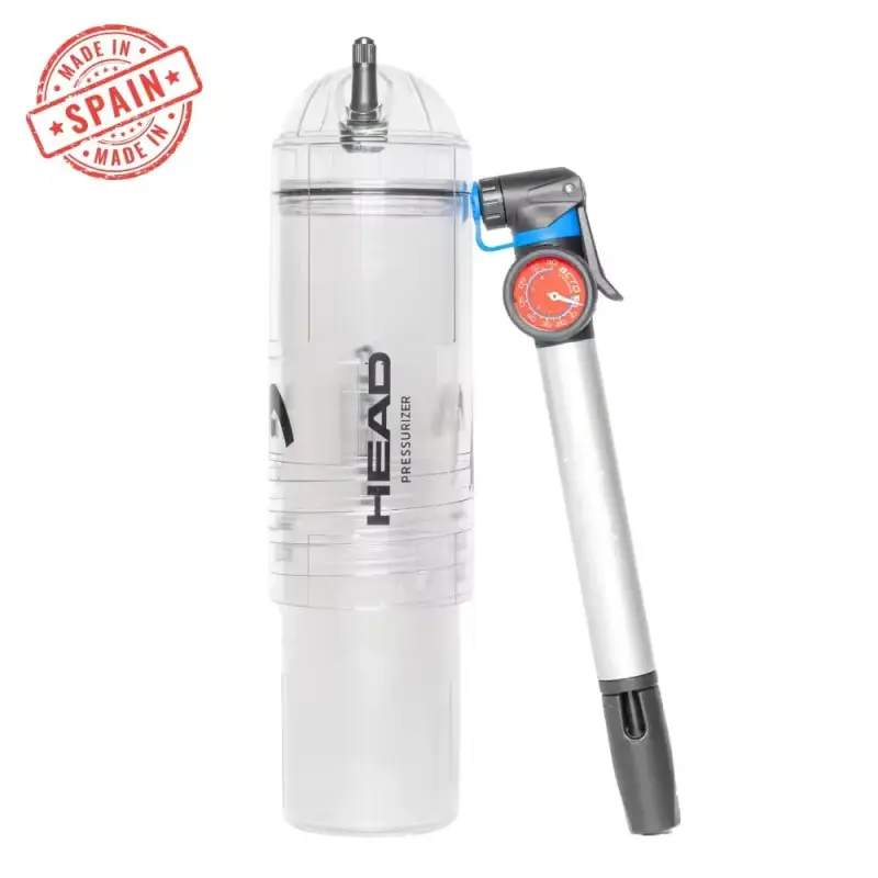 Presurizador de pelotas de tenis y pádel HEAD X4 Pump + Bomba Presurizador de pelotas de tenis y pádel HEAD X4 Pump + Bomba