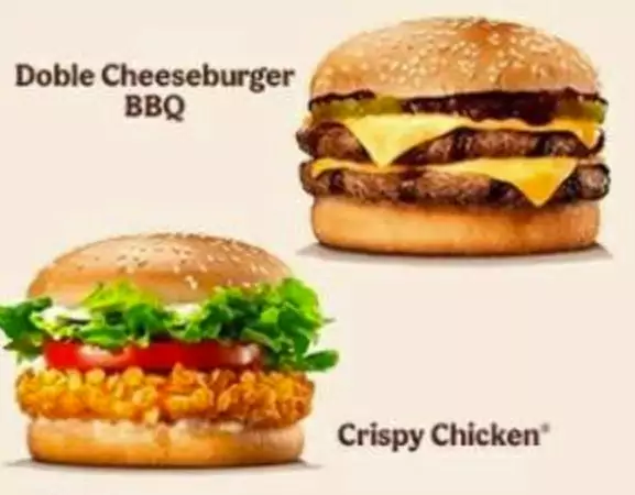 2X1 Doblecheese y Crispy Burger King 2X1 Doblecheese y Crispy Burger King