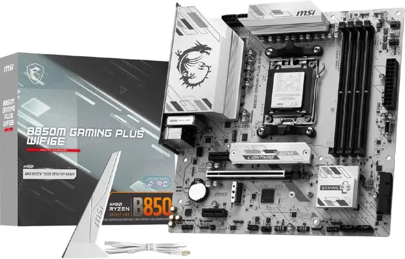 Placa Base MSI B850M Gaming Plus WIFI6E Placa Base MSI B850M Gaming Plus WIFI6E