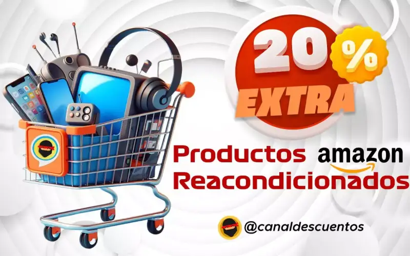 20% EXTRA en productos reacondicionados Amazon 20% EXTRA en productos reacondicionados Amazon