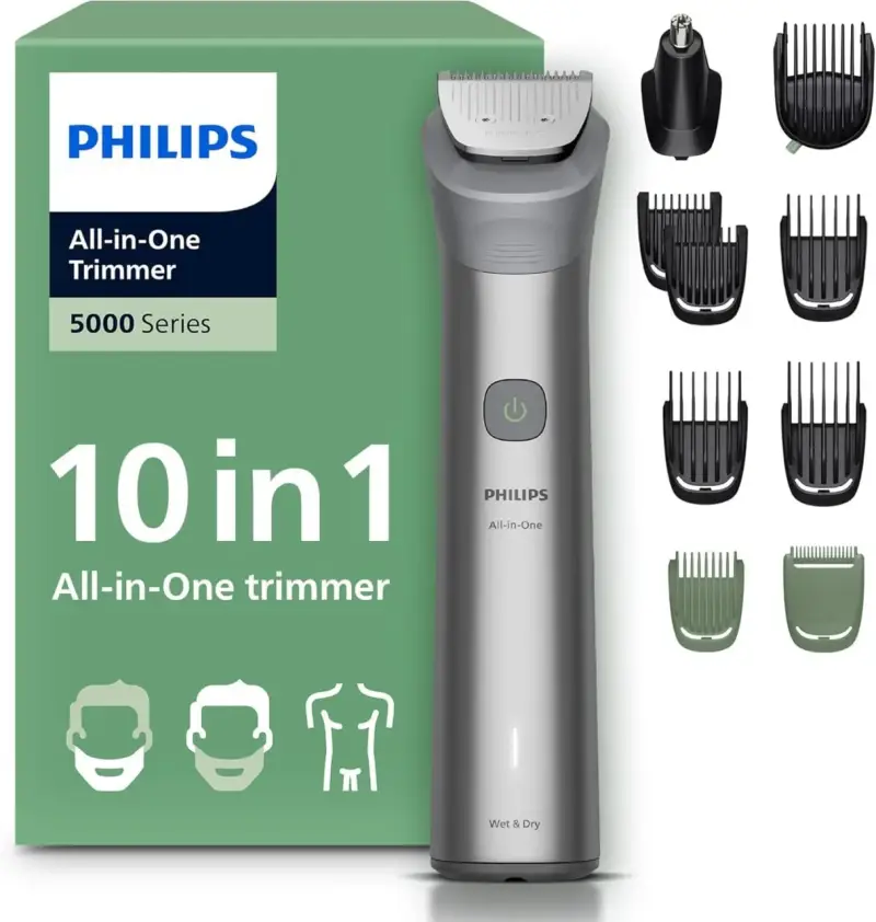 Recortadora todo en uno de 10 en 1 Philips Serie 5000 Recortadora todo en uno de 10 en 1 Philips Serie 5000