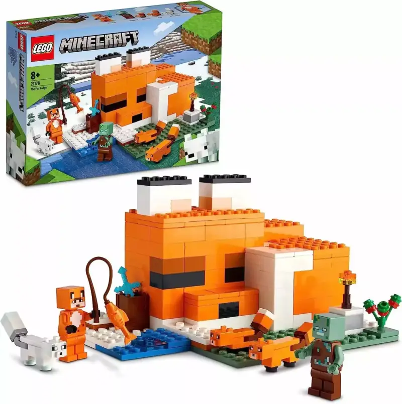 LEGO 21178 Minecraft El Refugio Zorro LEGO 21178 Minecraft El Refugio Zorro