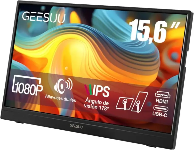 Monitor Portátil 15,6" HDMI y USB-C Monitor Portátil 15,6" HDMI y USB-C