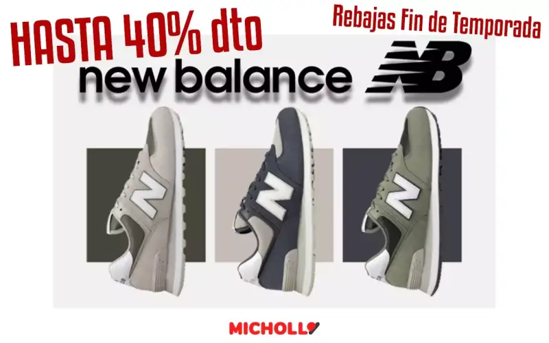 Hasta el 40% en ropa New Balance Hasta el 40% en ropa New Balance