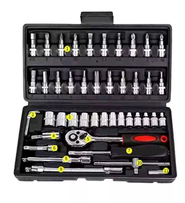 Kit Herramientas 46 piezas Kit Herramientas 46 piezas