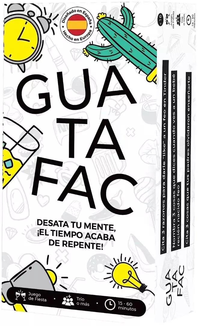 Juego de cartas GUATAFAC Desata tu mente Juego de cartas GUATAFAC Desata tu mente