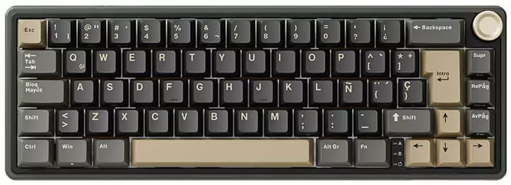 Teclado Mecánico Wireless Royal Kludge RKR65 ISO-ES Teclado Mecánico Wireless Royal Kludge RKR65 ISO-ES