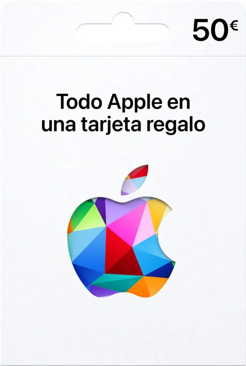 Tarjetas Regalo 50€ Apple Tarjetas Regalo 50€ Apple