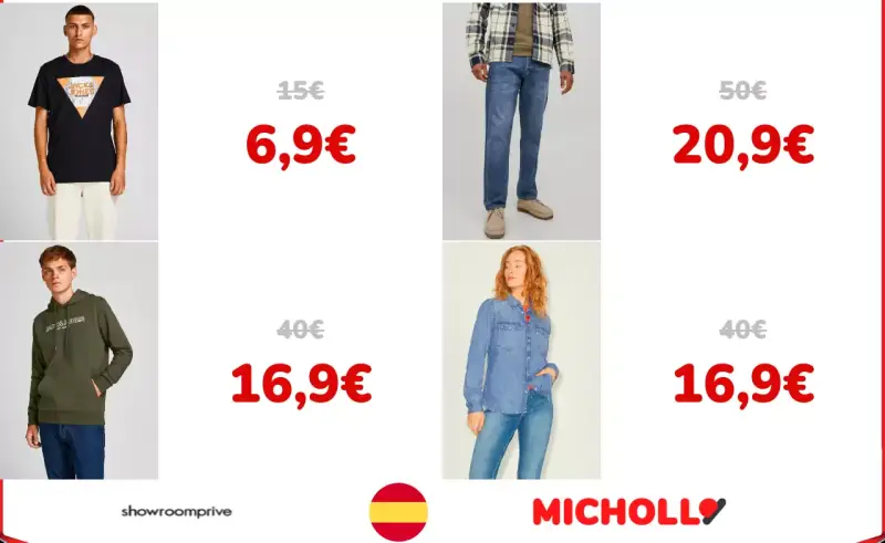 Hasta -56% dto. en Jack & Jones Hasta -56% dto. en Jack & Jones