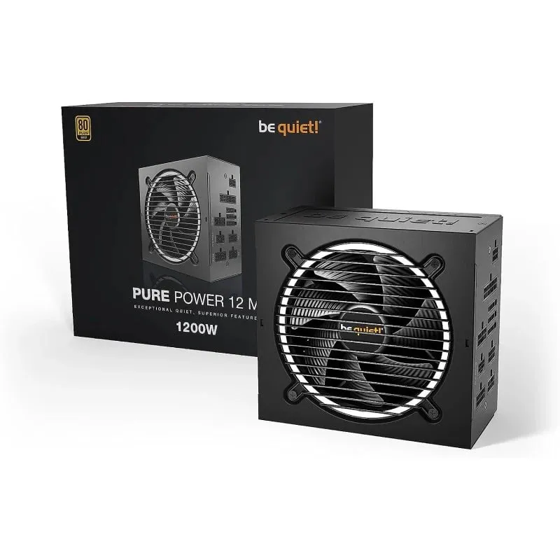 Fuente Alimentación modular Be Quiet! 1200W 80+ Gold Fuente Alimentación modular Be Quiet! 1200W 80+ Gold
