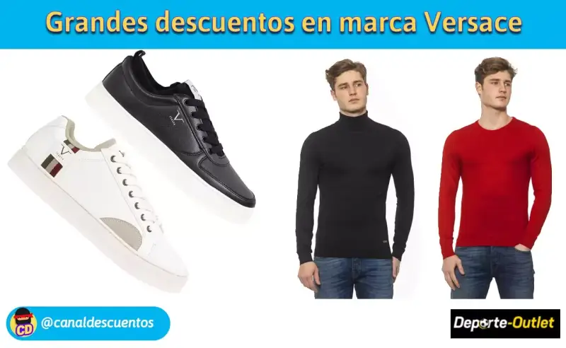 Grandes descuentos en ropa Versace Grandes descuentos en ropa Versace