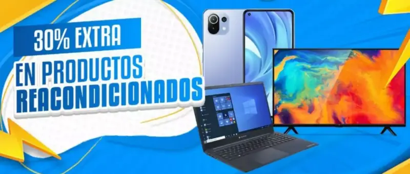 30% en Articulos Reacondicionados en Amazon 30% en Articulos Reacondicionados en Amazon