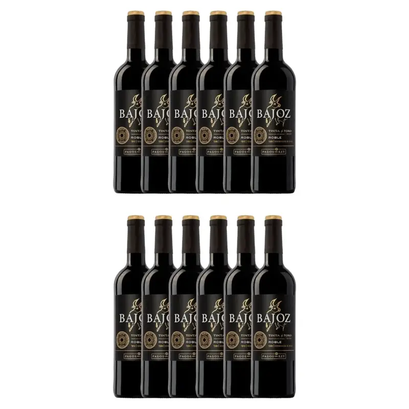 12x750ml Bajoz Roble Tinto D.O. Toro 12x750ml Bajoz Roble Tinto D.O. Toro