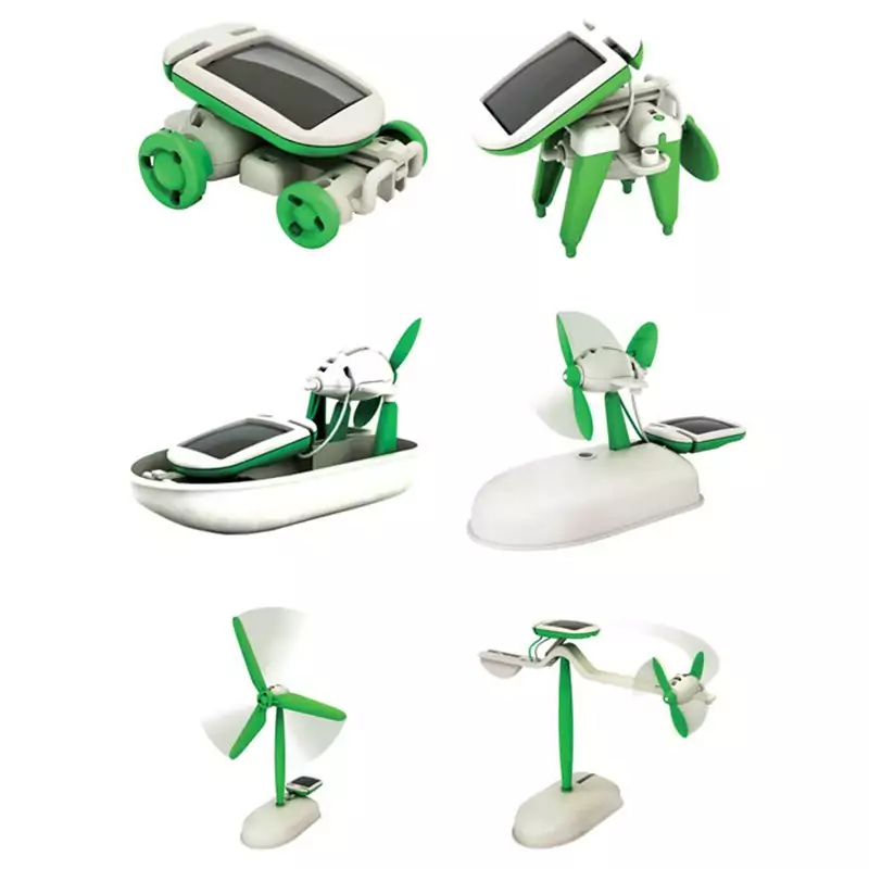 Puzle solar 6 en 1 Puzle solar 6 en 1