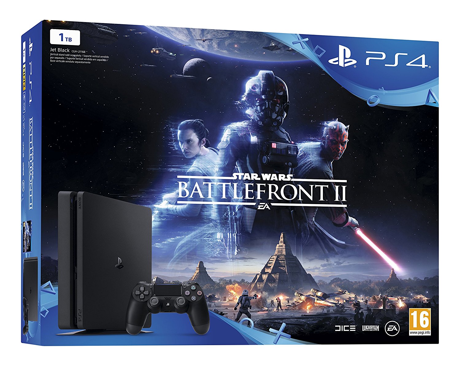 Pack PlayStation 4 Slim 1TB + Star Wars Battlefront II