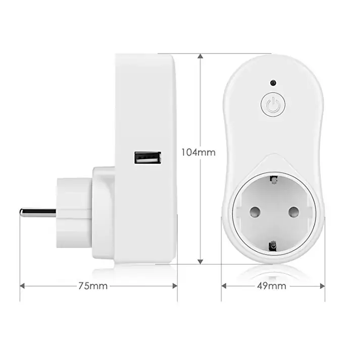 Enchufe wifi inteligente 7.2€ Enchufe wifi inteligente 7.2€