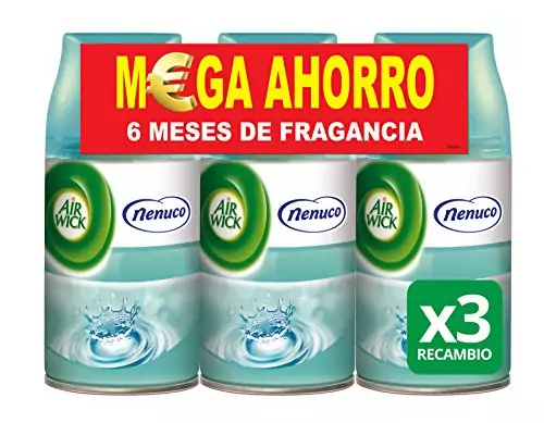 Pack 3 Recambio Air Wick Freshmatic Nenuco Pack 3 Recambio Air Wick Freshmatic Nenuco