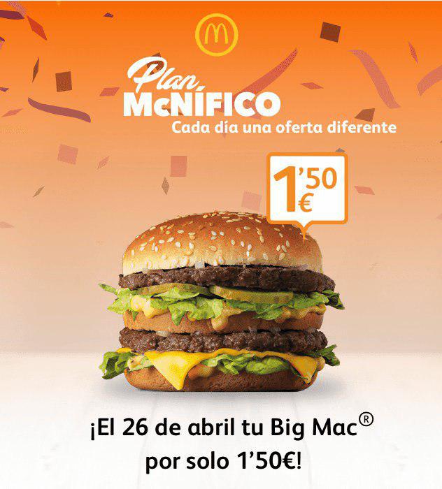 El 26 de Abril, Big Mac