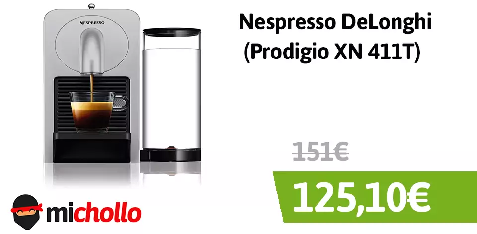 Nespresso DeLonghi Prodigio XN 411T Nespresso DeLonghi Prodigio XN 411T
