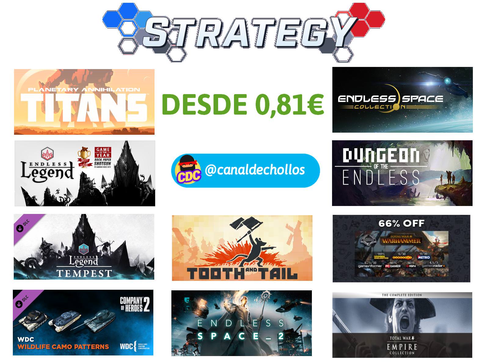 Humble Strategy Bundle (Steam) desde 0,81€