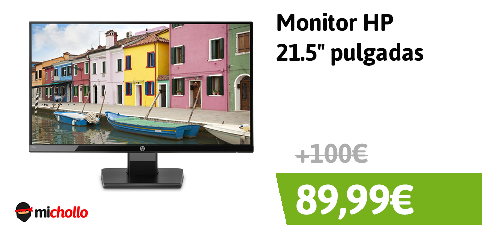 Monitor HP 21.5" 22w