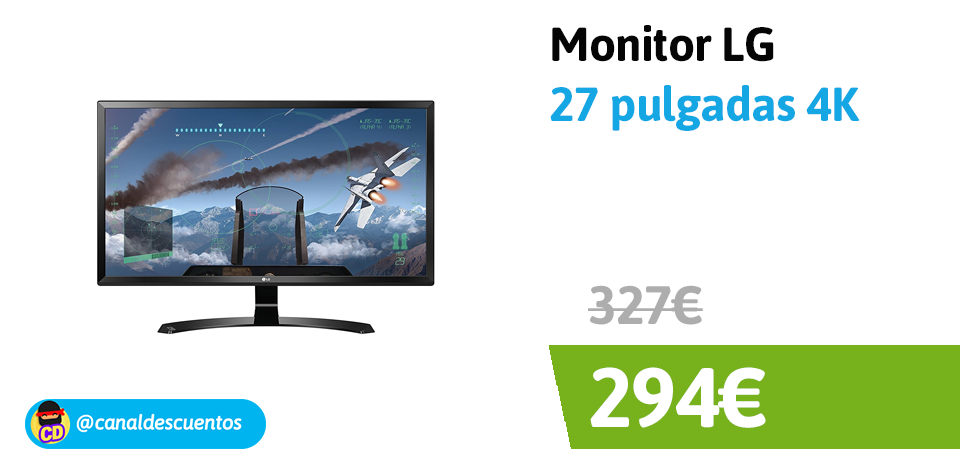 Monitor LG 27 pulgadas 4K