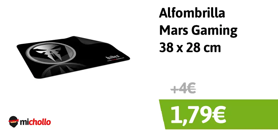 Alfombrilla Mars Gaming 38 x 28 cm Alfombrilla Mars Gaming 38 x 28 cm