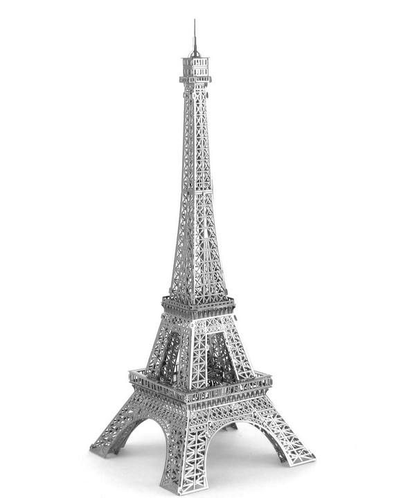 ZOYO Rompecabezas de Forma de Modelo de Torre de Miniatura  -  Plata