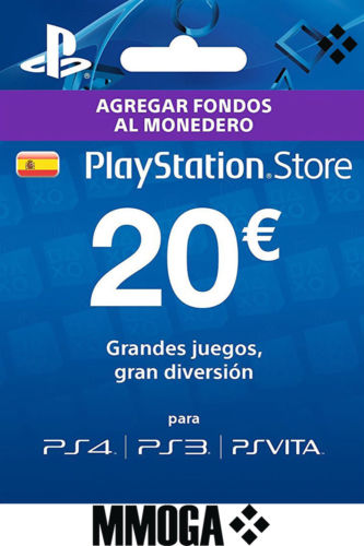 20€ Tarjeta Prepago PSN